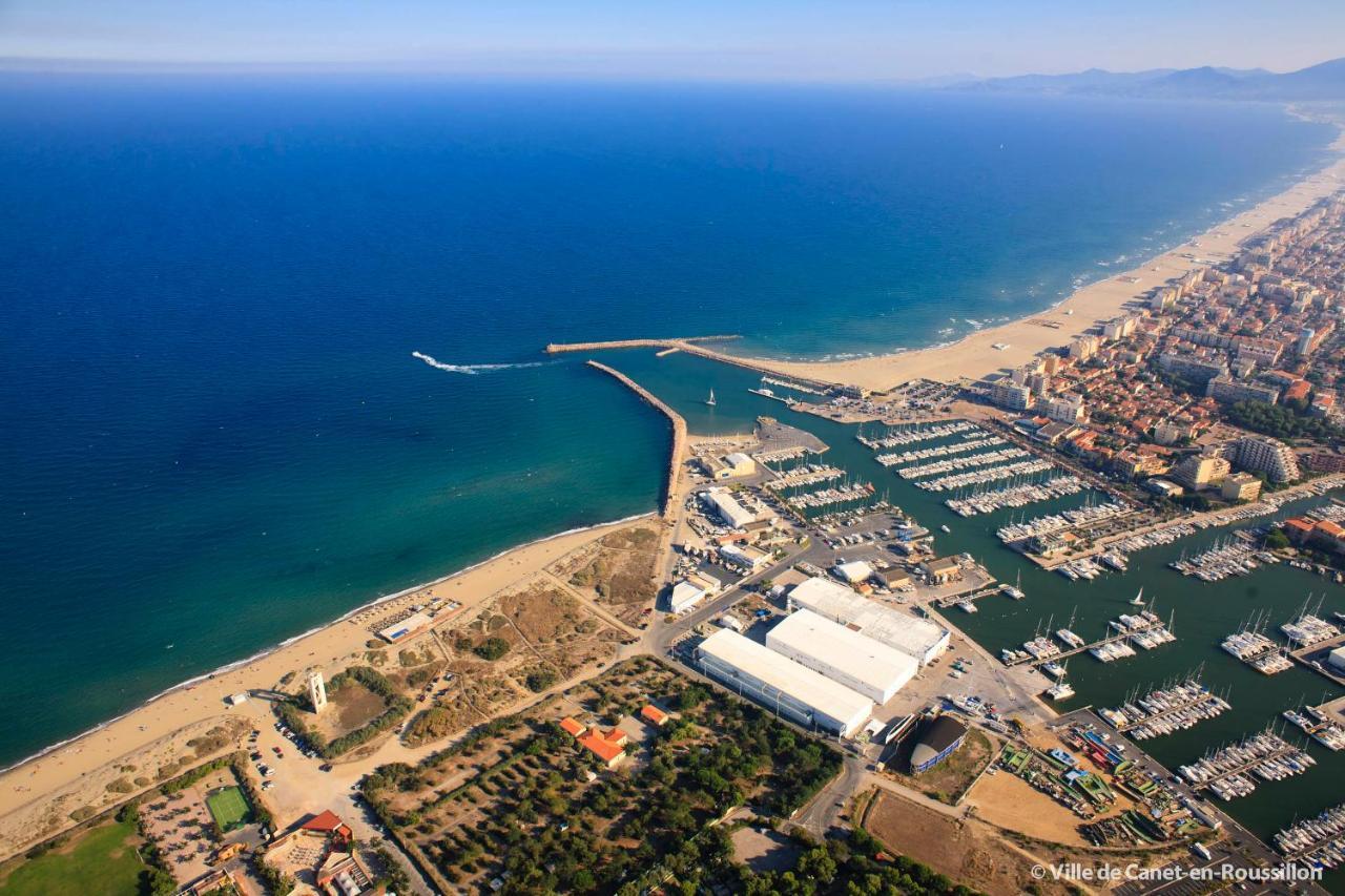 "Calypso 1" Super Appartement A 100M De La Mer Canet-en-Roussillon Eksteriør bilde