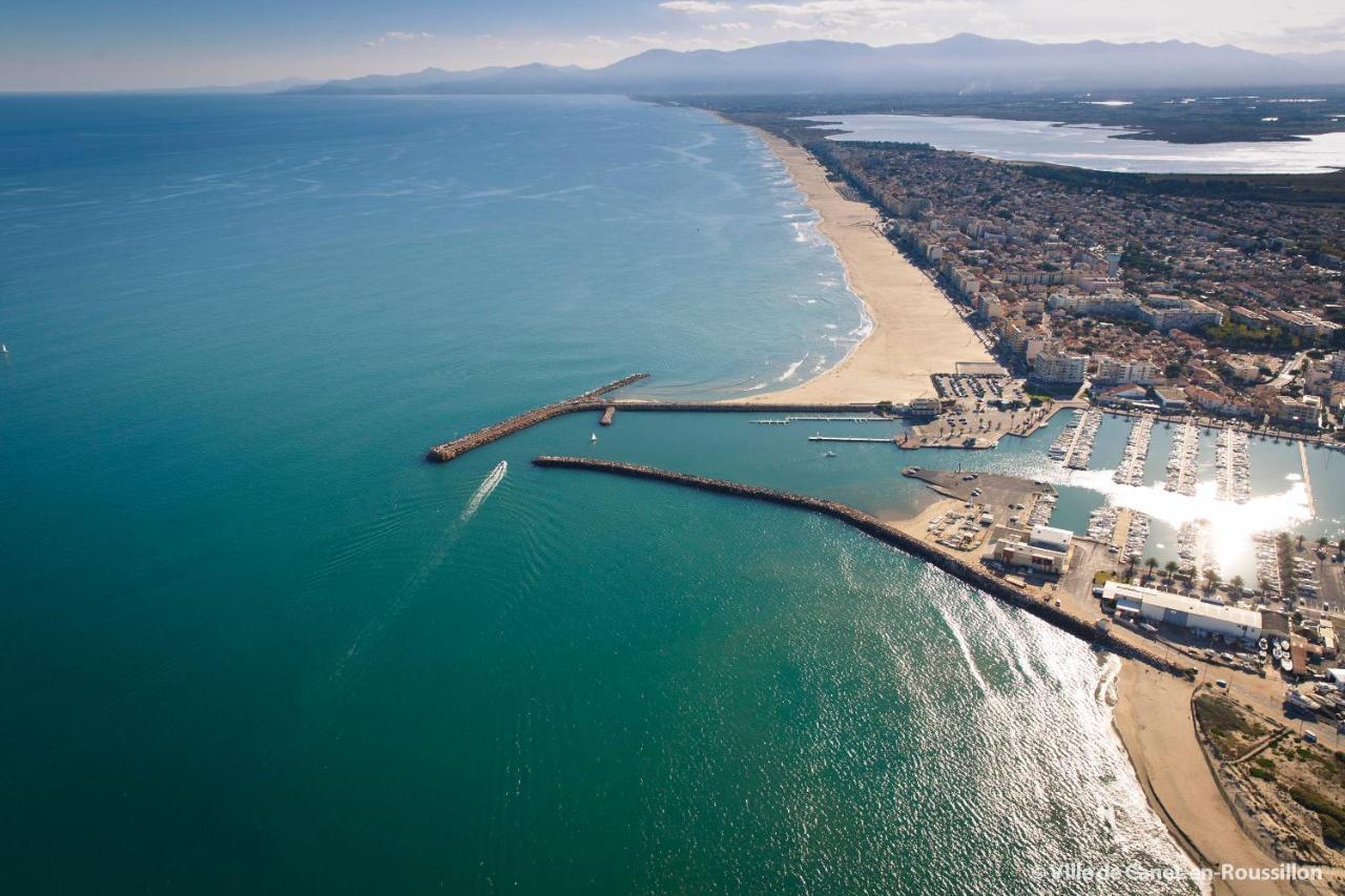 "Calypso 1" Super Appartement A 100M De La Mer Canet-en-Roussillon Eksteriør bilde